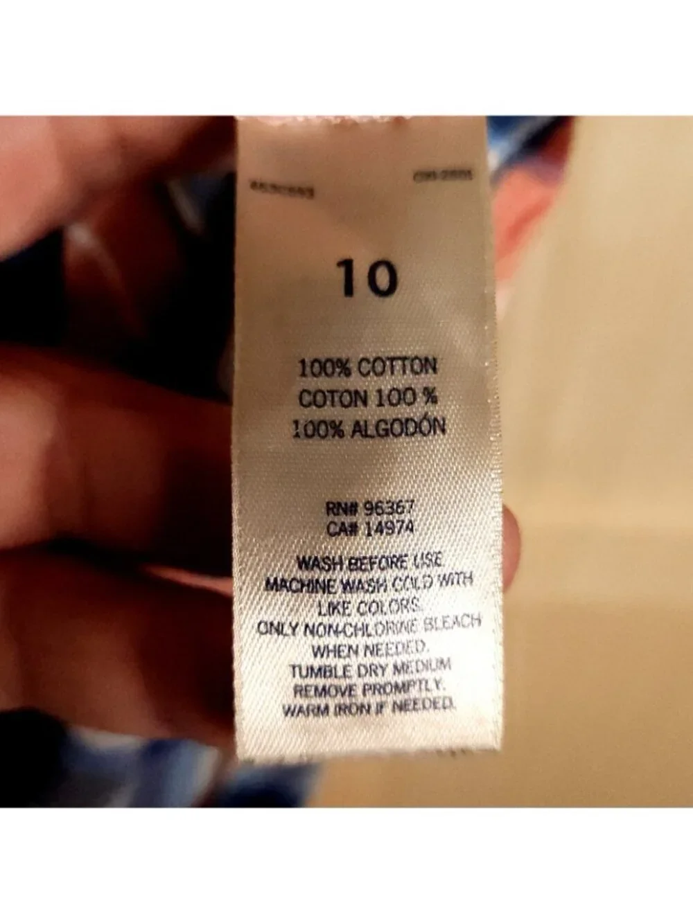 Osh Kosh B'gosh Red Blue Plaid Long Sleeve Button Down 10